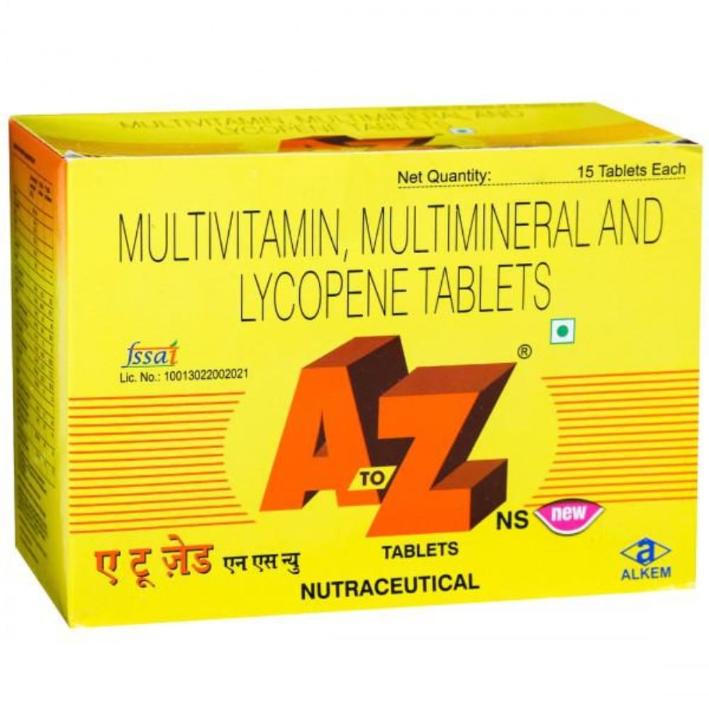 A to Z NS Tablet with Lycopene, Multivitamins & Multiminerals