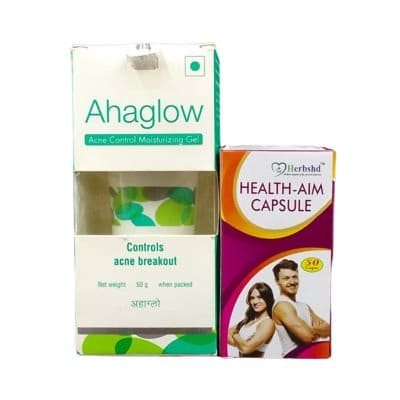 Ahaglow Gel & Health Aim Capsule