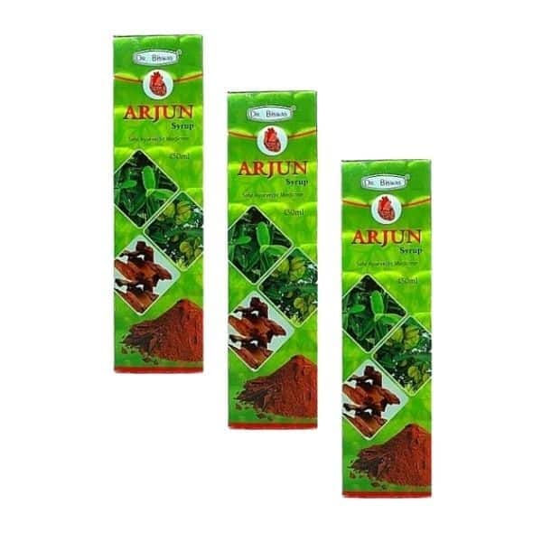 Ayurvedic Arjun Syrup 450ml. Pack Of 3