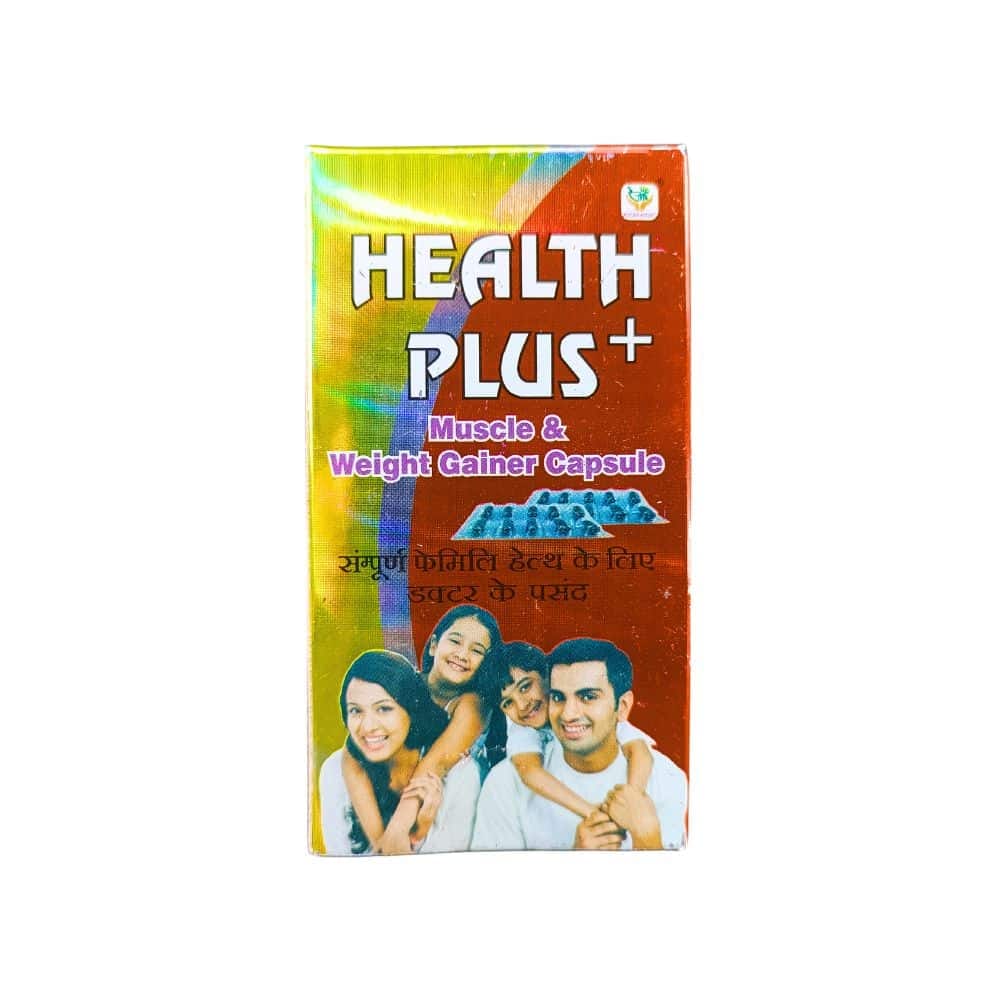 Ayurvedic Best Weight Gain Health Plus 50 Capsule (Pack Of 3)