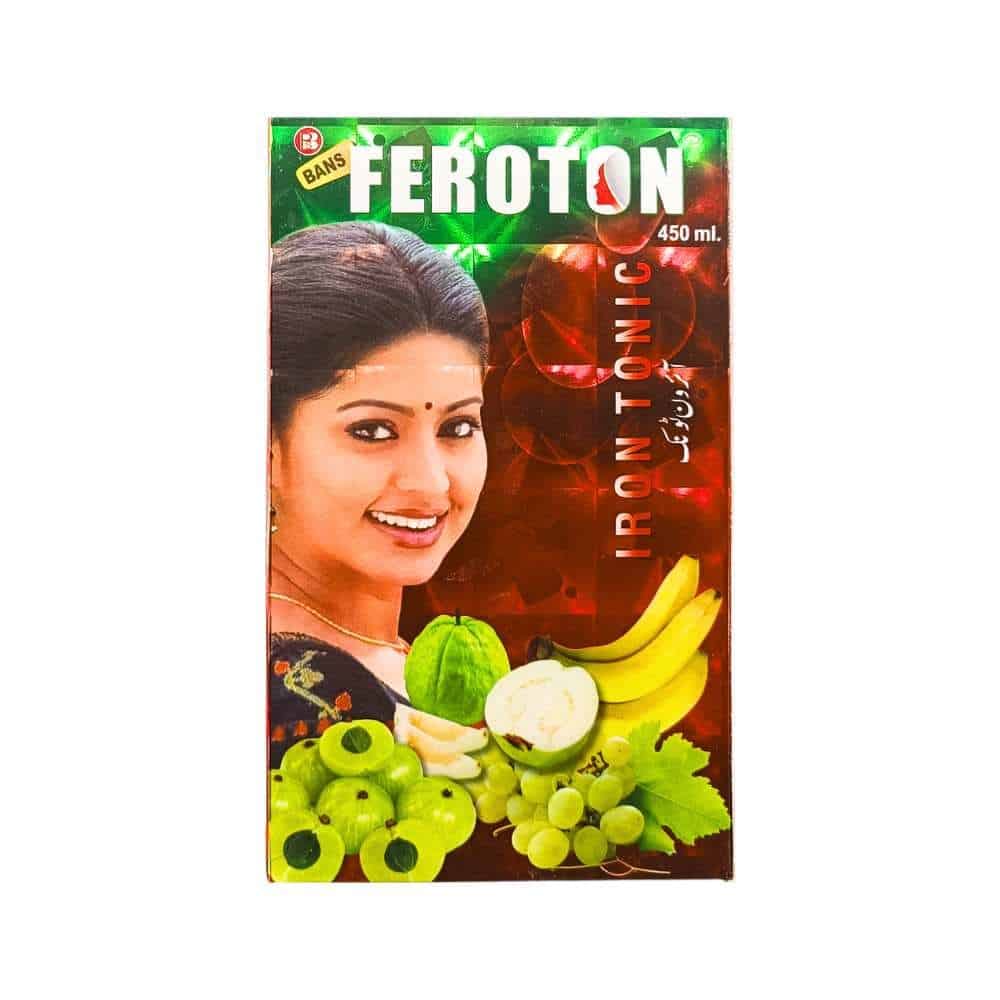 Ayurvedic Feroton Iron Tonic 450ml ( pack of 2 )