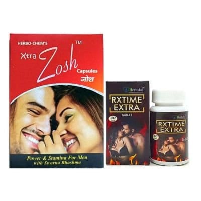 Ayurvedic Xtra Zosh Capsule & Rxtime Extra Tablet (combo)