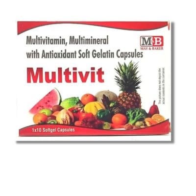 Ayurvedic Multivit 10 Capsule for Boosts immunity (pack of 3)