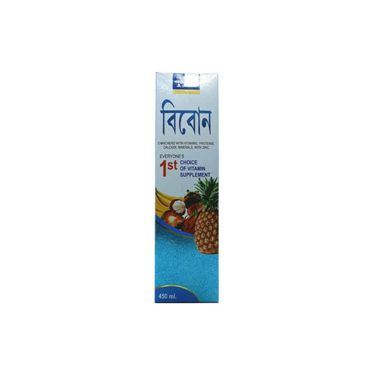 Ayurvedic Bebon syrup 450 ml. ( pack of 2 )