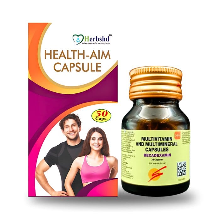 Becadexamin MULTIVITAMIN  Capsule & Health Aim Capsule (COMBO PACK)