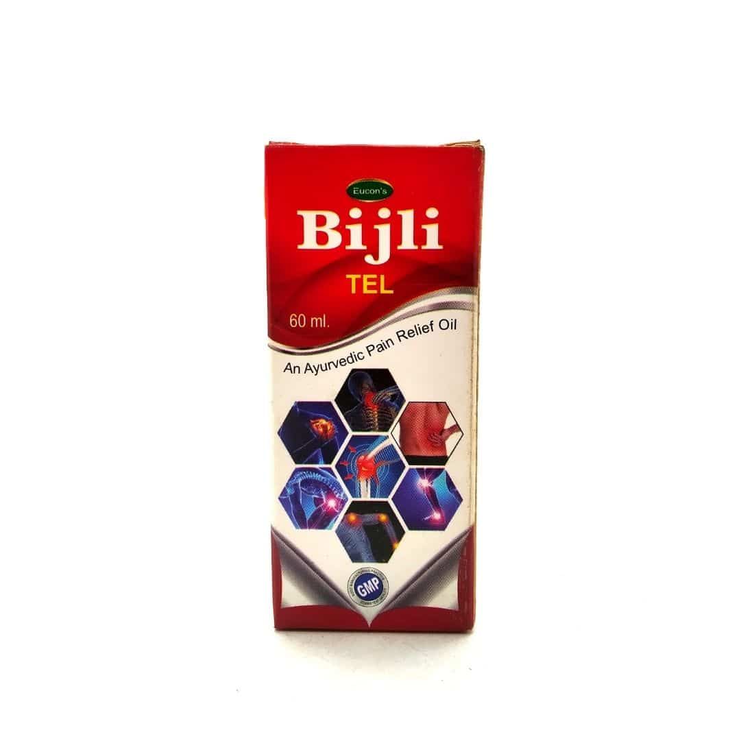 Buy Ayurvedic Eucon`s Bijli Tel For Pain Relief (Pack of 4)