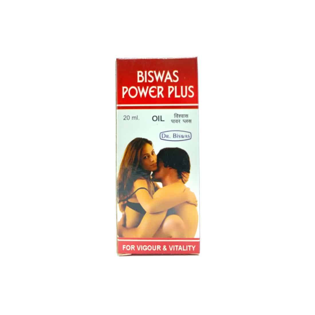 Ayurvedic Biswas Power Plus Oil 20 ml (PACK OF3)