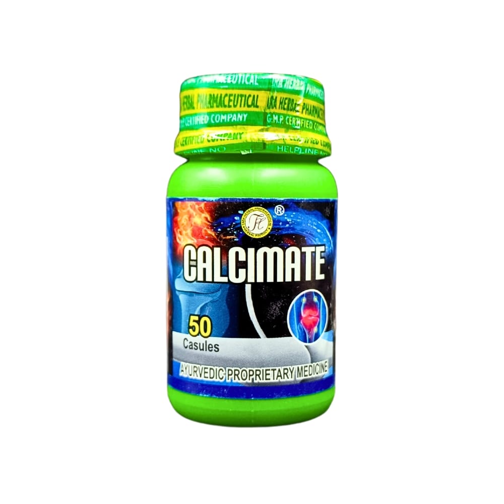 Ayurvedic Fast Relief Calcimate 50 Capsule (Pack of 3)