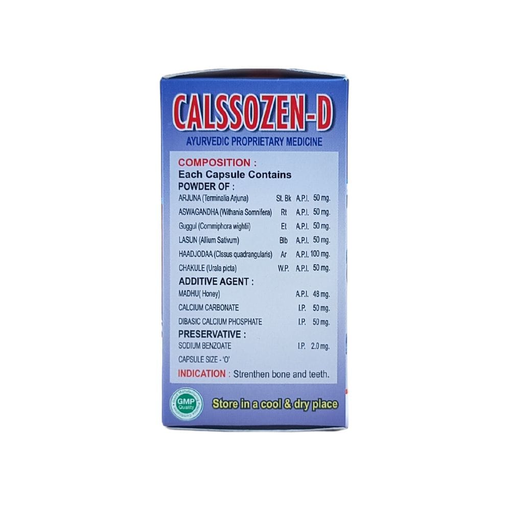 Ayurvedic Calssozen-D Capsule 50's (Pack of 2)