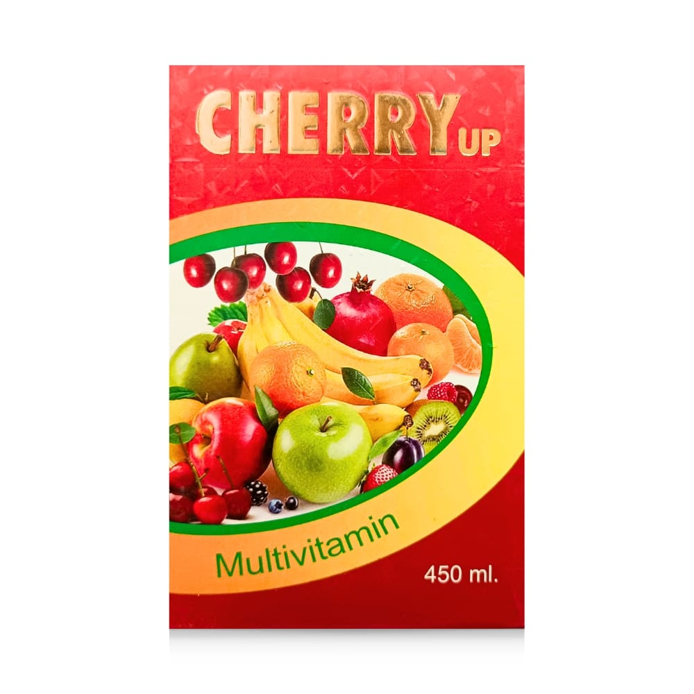 Cherry Up Multivitamin Syrup 450ml For Immunity Booster Pack Of 2