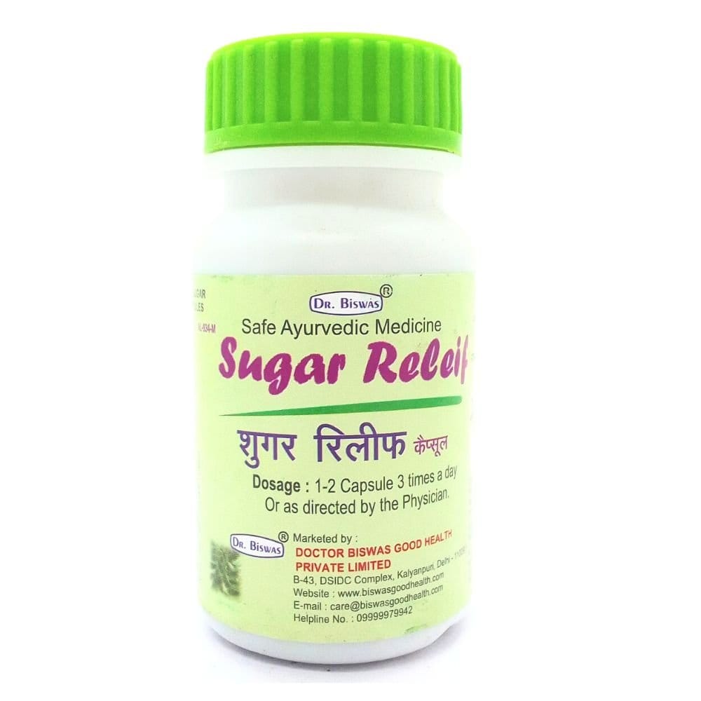 Biswas Sugar Relief Capsule (pack of 3)