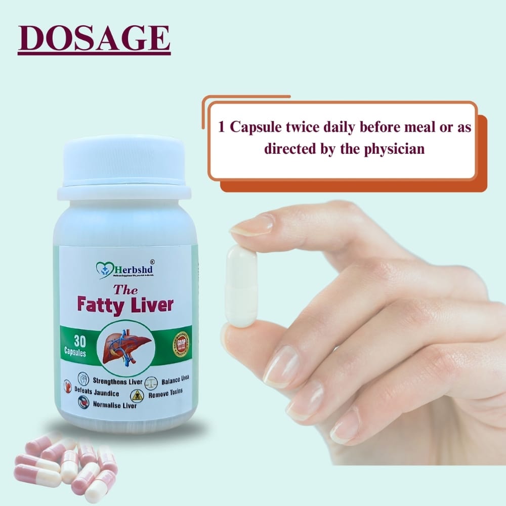 100% Ayurvedic Fatty Liver 30'Capsule