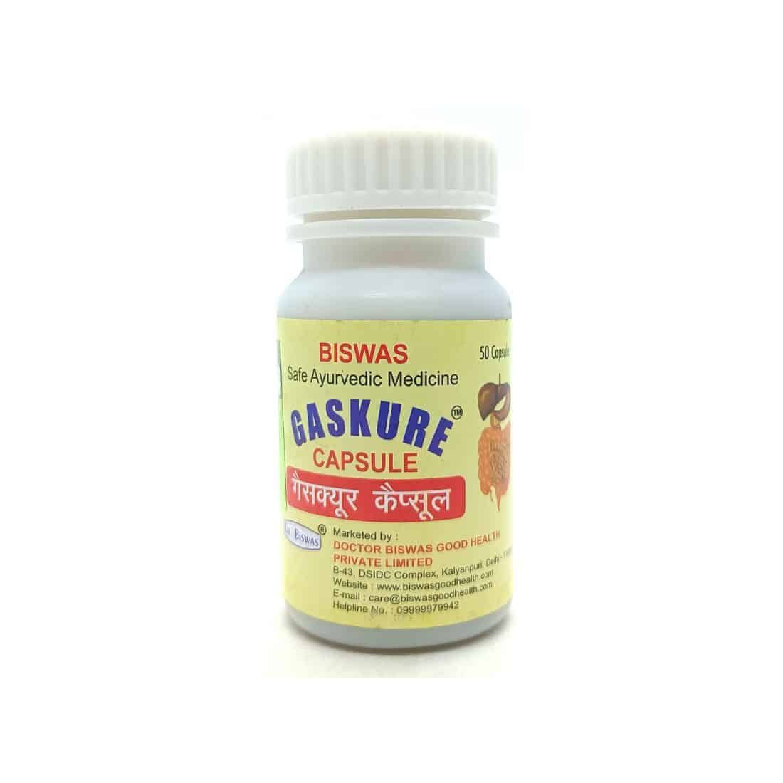 Biswas Gaskure 50 Capsule ( Pack Of 4 )