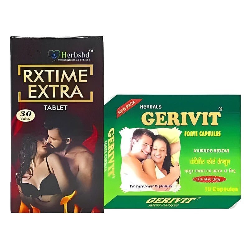 Gerivit Forte Capsule & Rxtime Extra Tablet (combo pack)