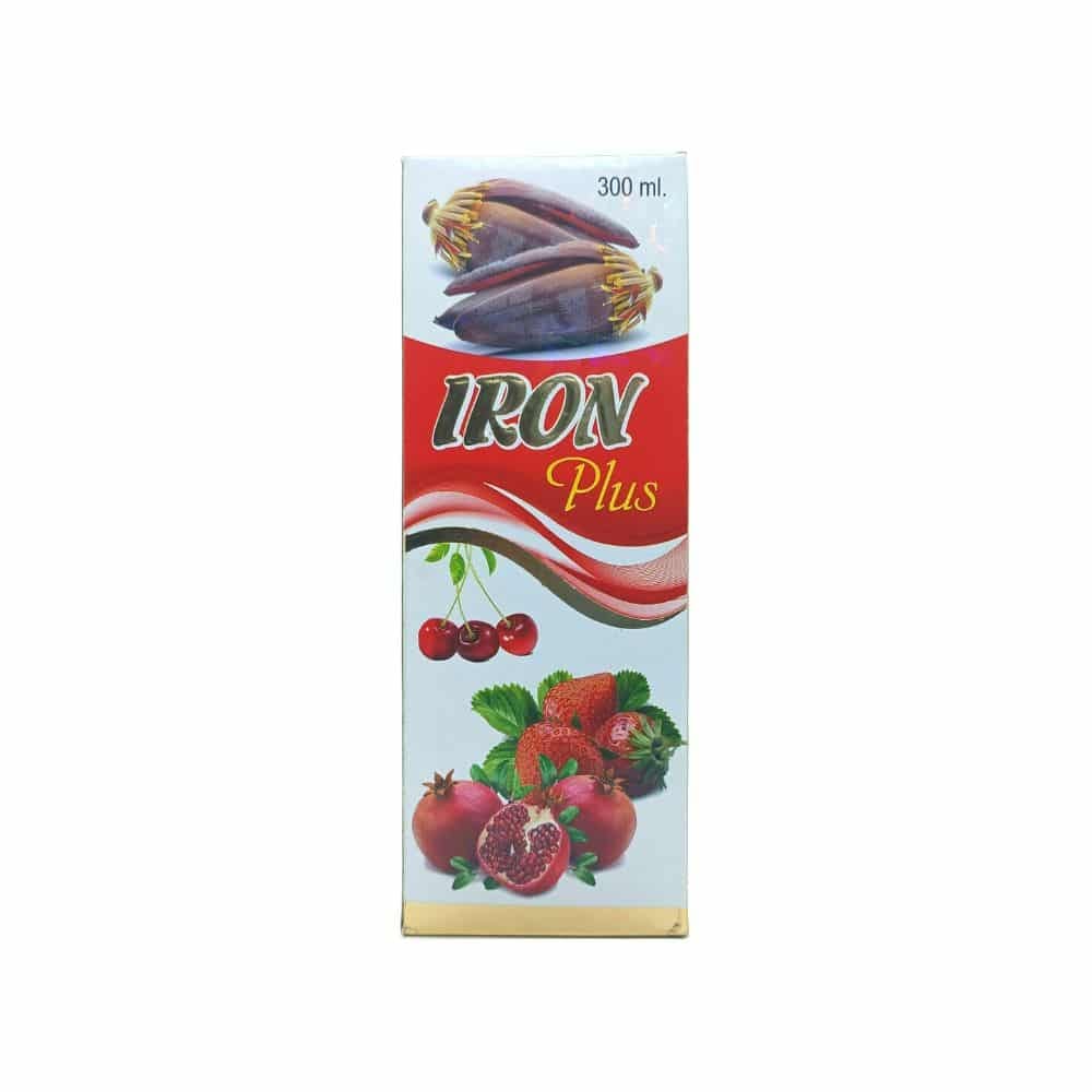 Ayurvedic Iron Plus syrup 300 ml Pack of 3