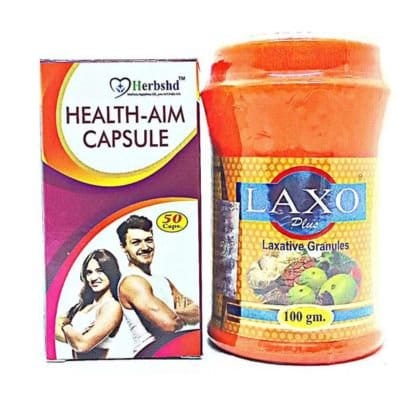 Laxo Plus powder & Health Aim Capsule