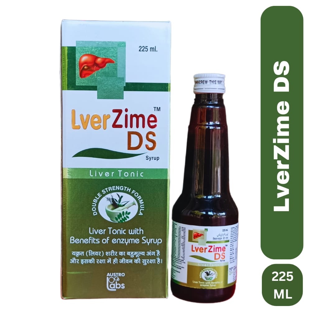 Austro Lver Zime DS Syrup 225ml. PACK OF 3