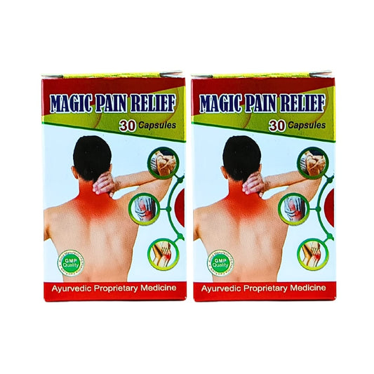 Ayurvedic Magic Pain Relief Capsule 30's (Pack of 2)