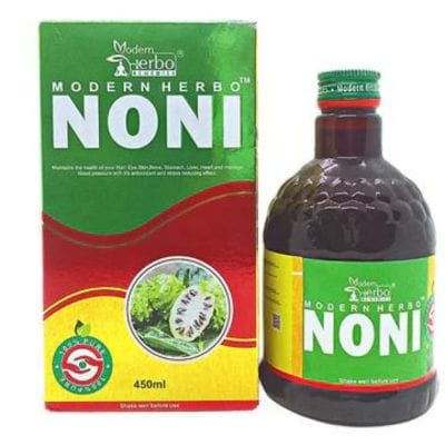 Modern Herbo Ayurvedic Noni Syrup (450)ML. (pack of 2)