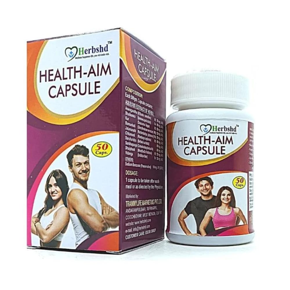 Ayurvedic Narvinol 30'Capsule & Health aim 50'Capsule