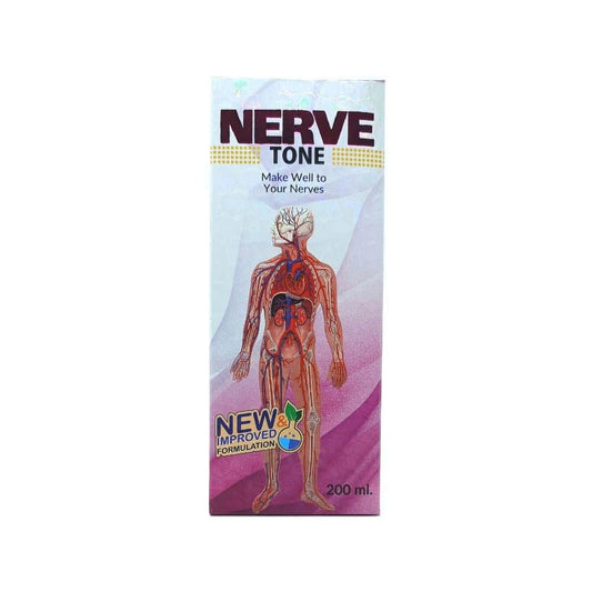 Ayurvedic Nerve Tone Syrup 200 ml Pack of 4