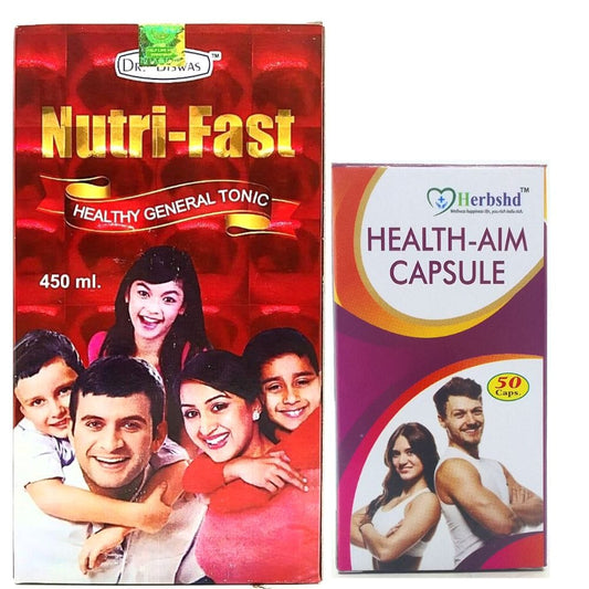 Nutri-Fast Tonic & Health-Aim Capsule(combo pack)