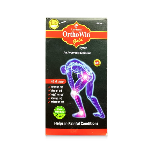 AYURVEDIC Ortho Win Gold Syrup For Pain Relief (Pack Of 2)