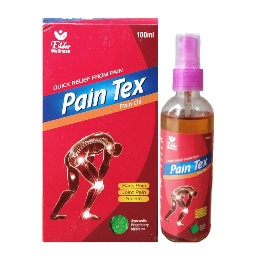 PAIN TEX PAIN OIL 200 ML (pack of 2)