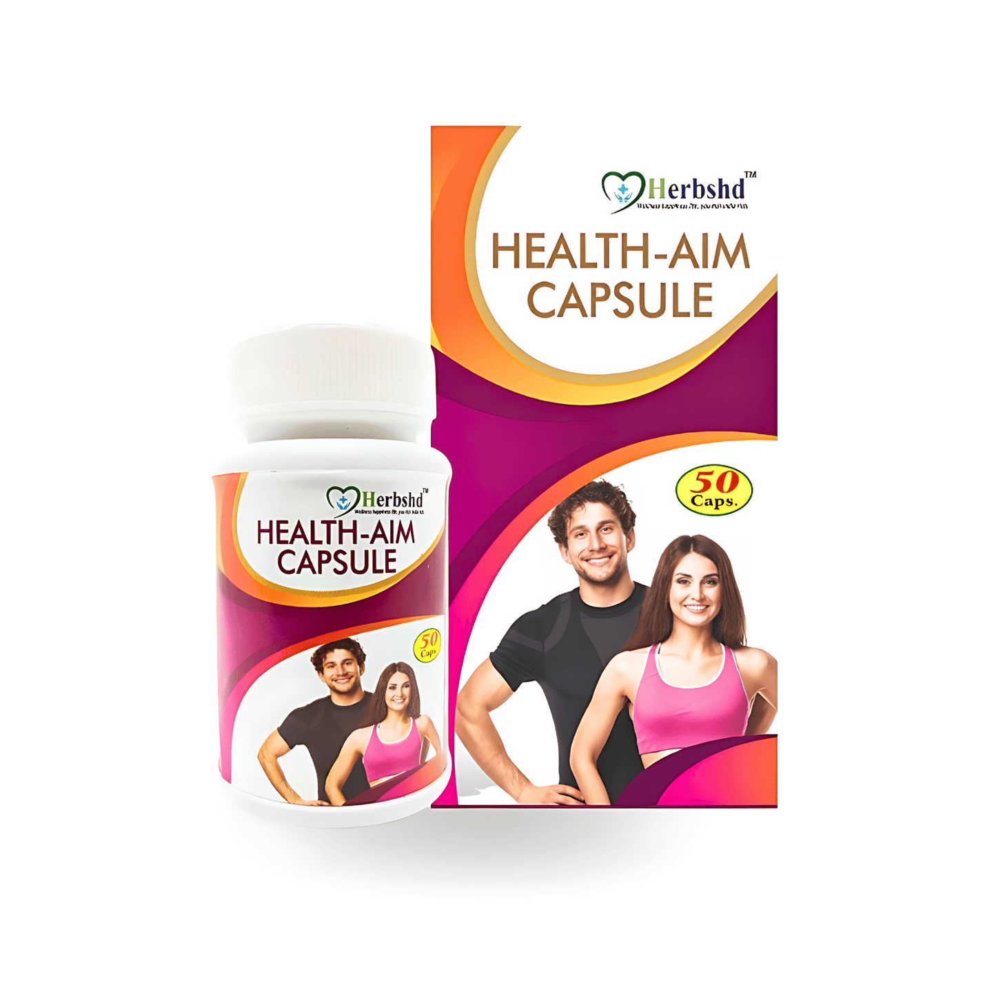 Ayurvedic Paurush Jiwan & Health Aim Capsule Combo Immunity Booster | 60's | 50's