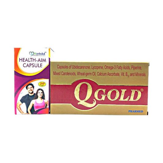 Q Gold & Health aim capsule (combo pack)