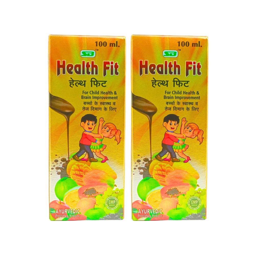 SB Health fit syrup for better health of children 100ML (Pack Of 3)