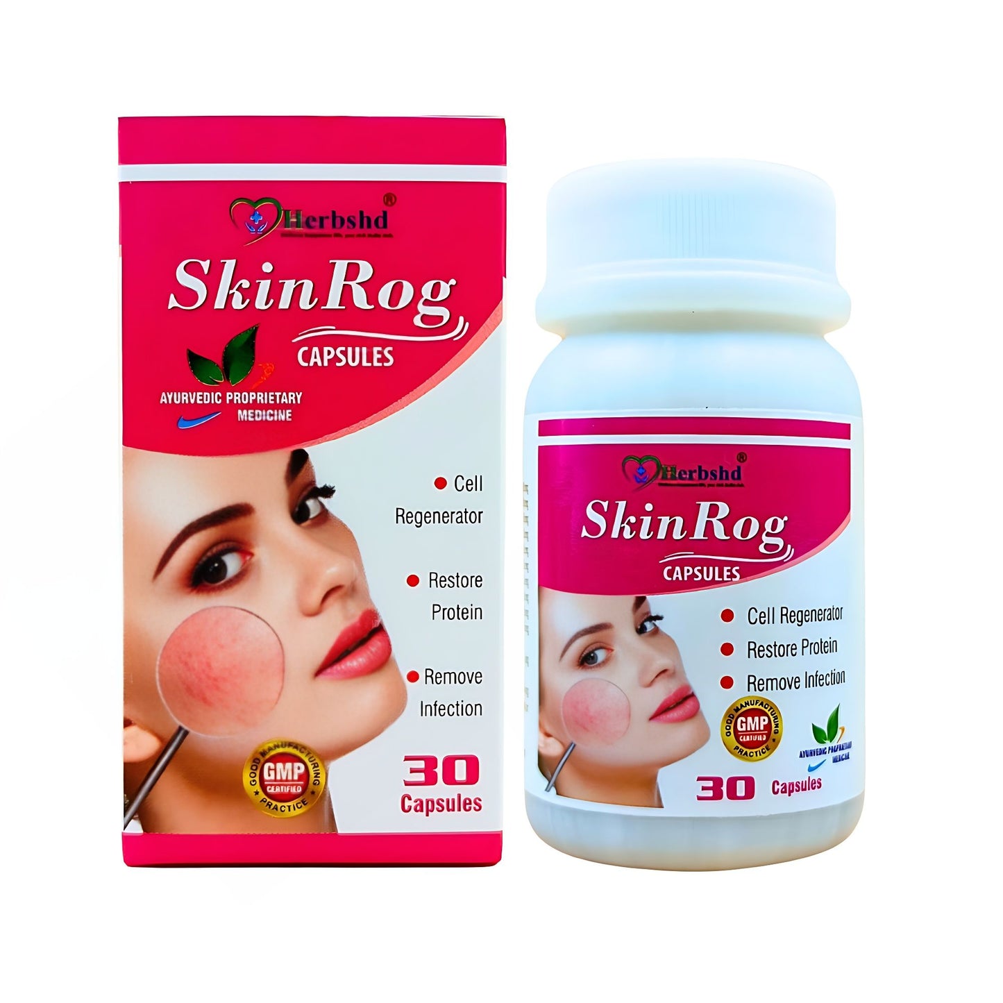 Ayurvedic Skin Rog 30'Capsules