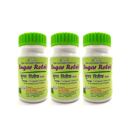 SUGAR RELEIF CAPSULE PACK OF-3