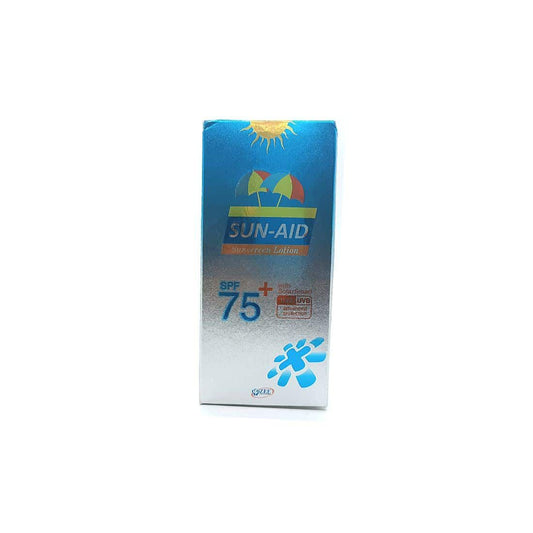 SUN PROTECTION SUN-AID SUNSCREEN LOTION SPF 75+|ZEE (PACK OF 2)