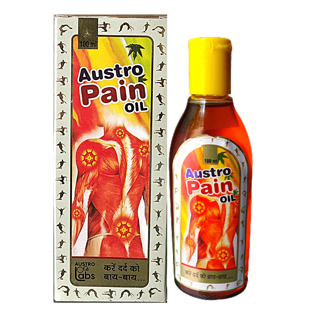 AUSTRO PAIN OIL 100 ML PACK OF 4