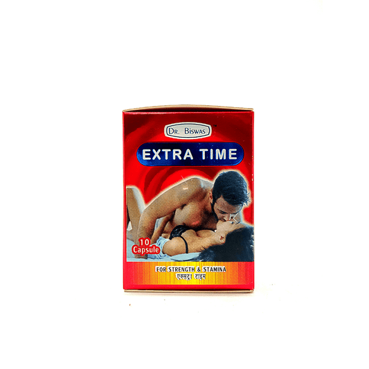 Biswas Power Extra Time Capsule For Strength &amp; Stamina ( PACK OF 3 )