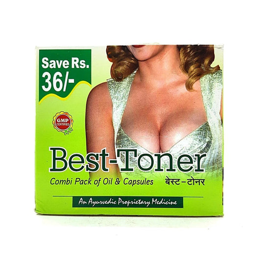 Ayurvedic Best Toner Combi Pack of Oil &amp; Capsule ( PACK OF 2)