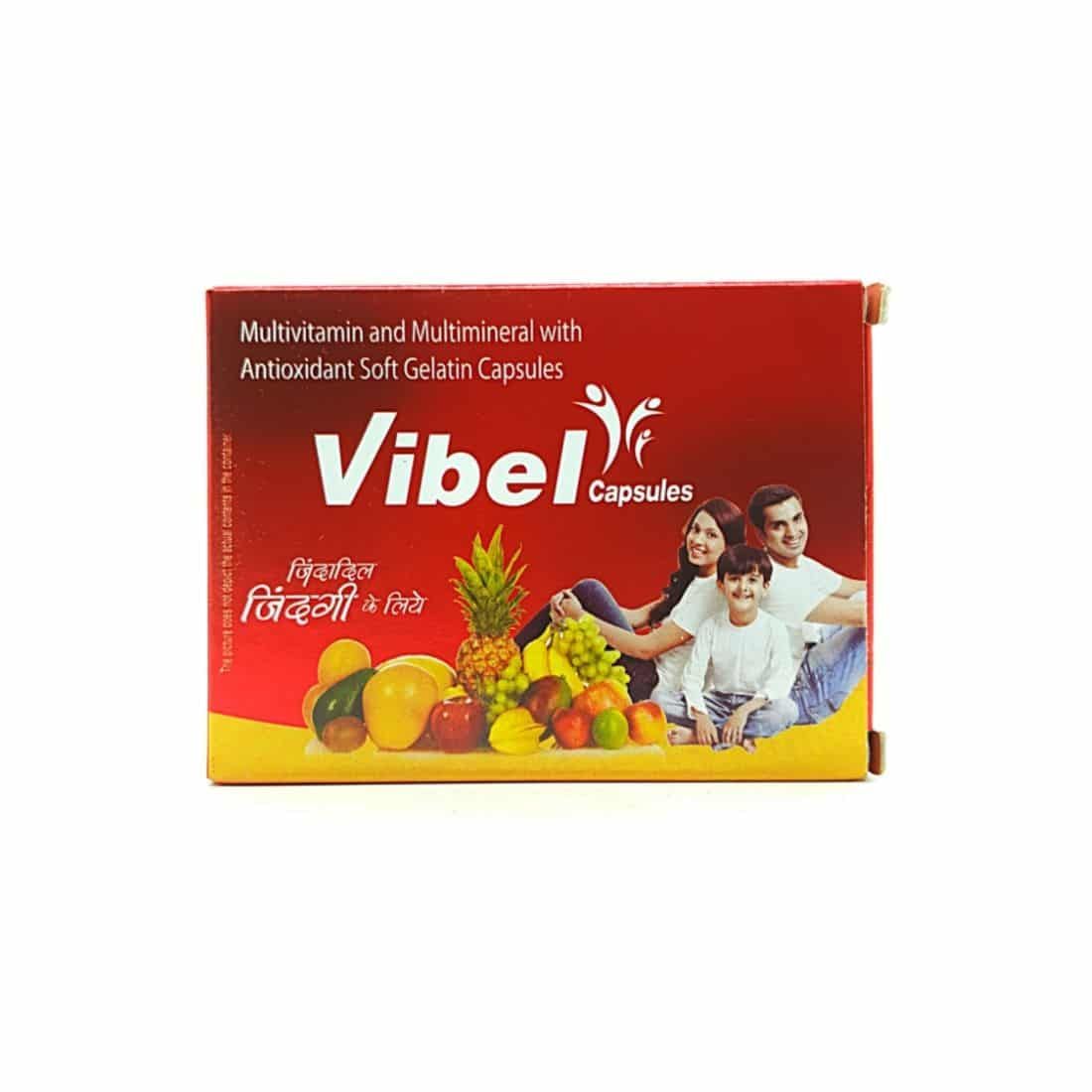 Well being Nutrition Vibel Multivitamin Multimineral with Antioxidant soft Gelatin Capsule Pack Of 3