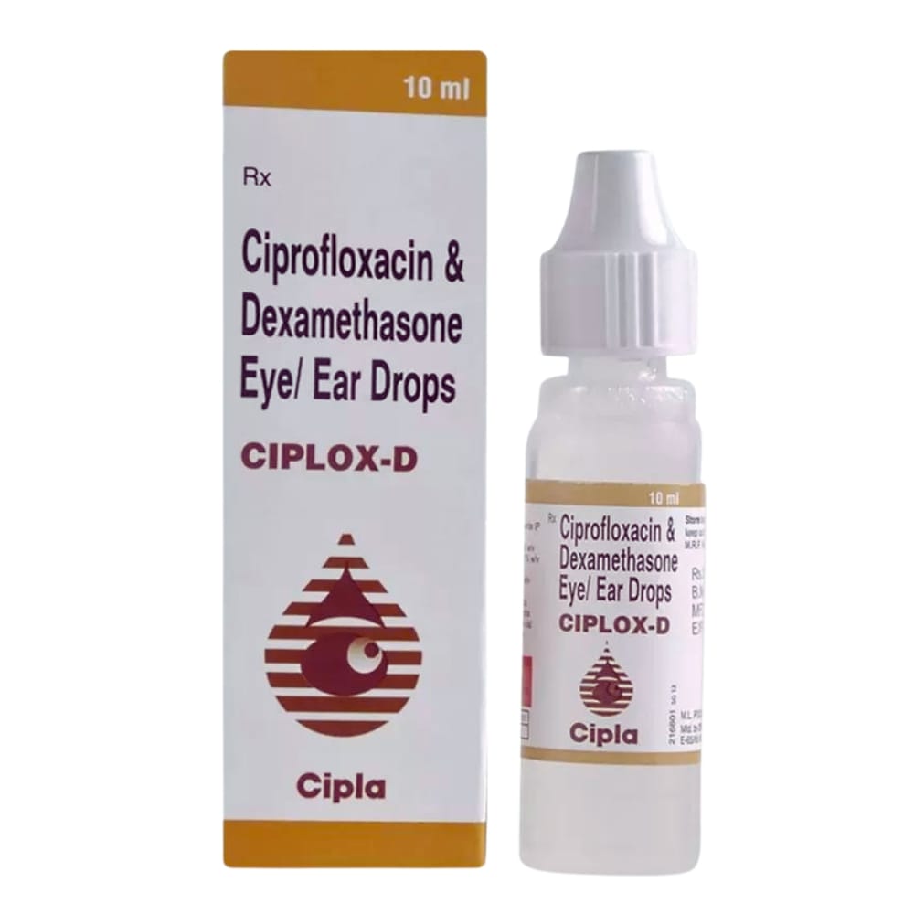 Ciplox D Eye/Ear Drops