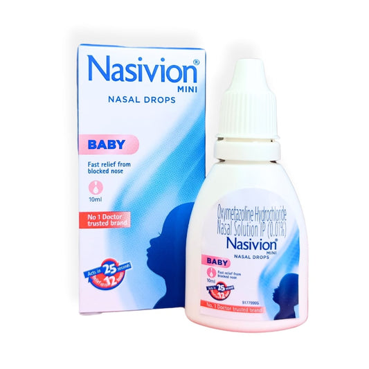 Nasivion Mini Baby 0.01% Nasal Drops