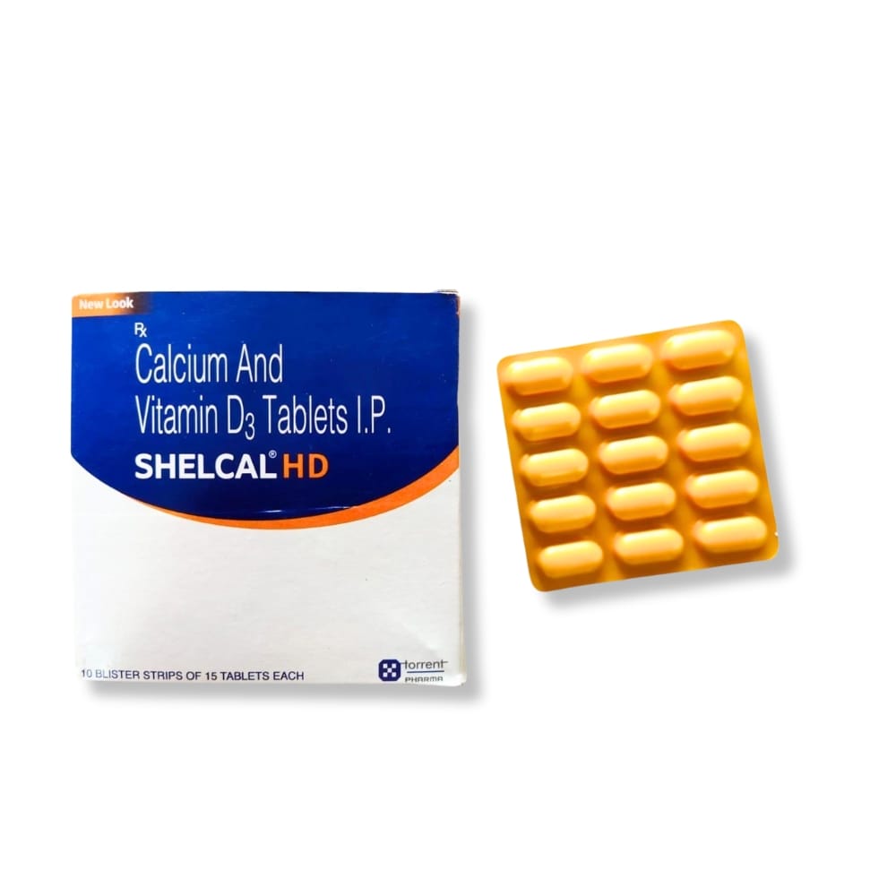 Shelcal - HD Tablet with Calcium & Vitamin D3