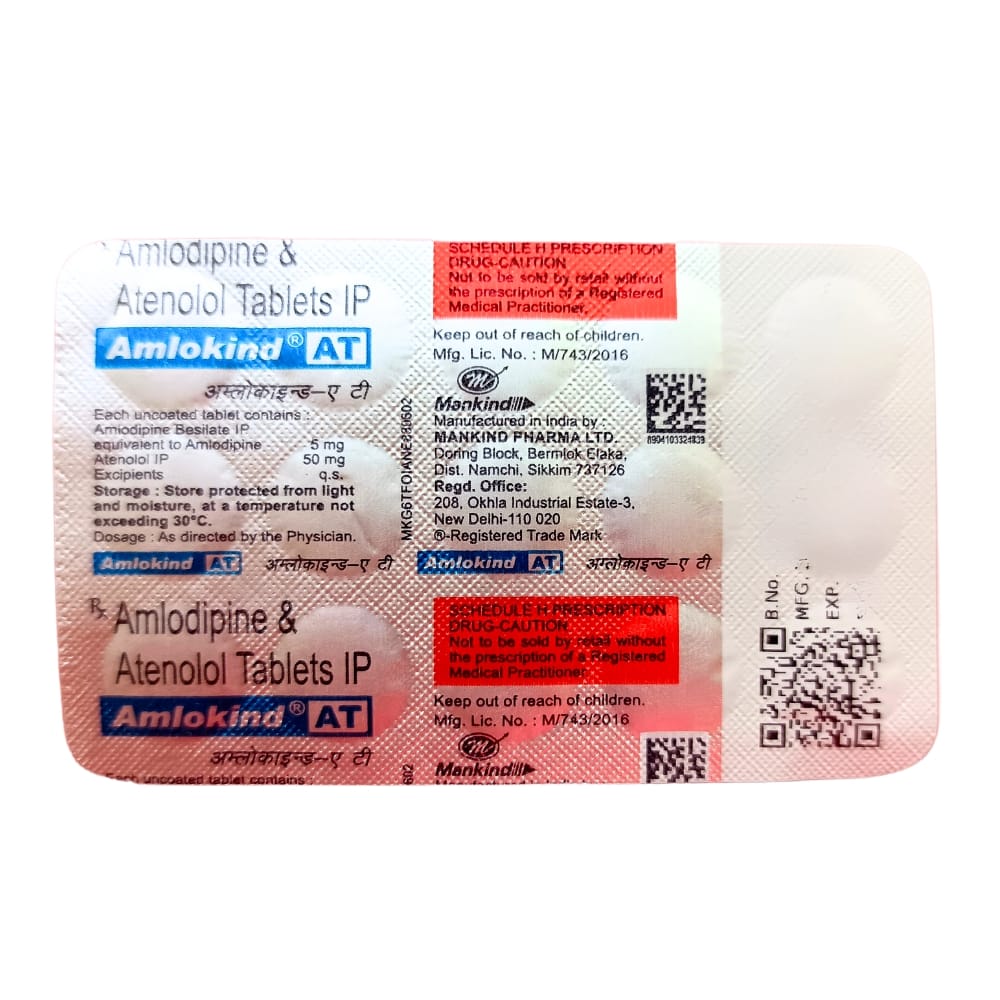 Amlokind At Of 15 Tablets