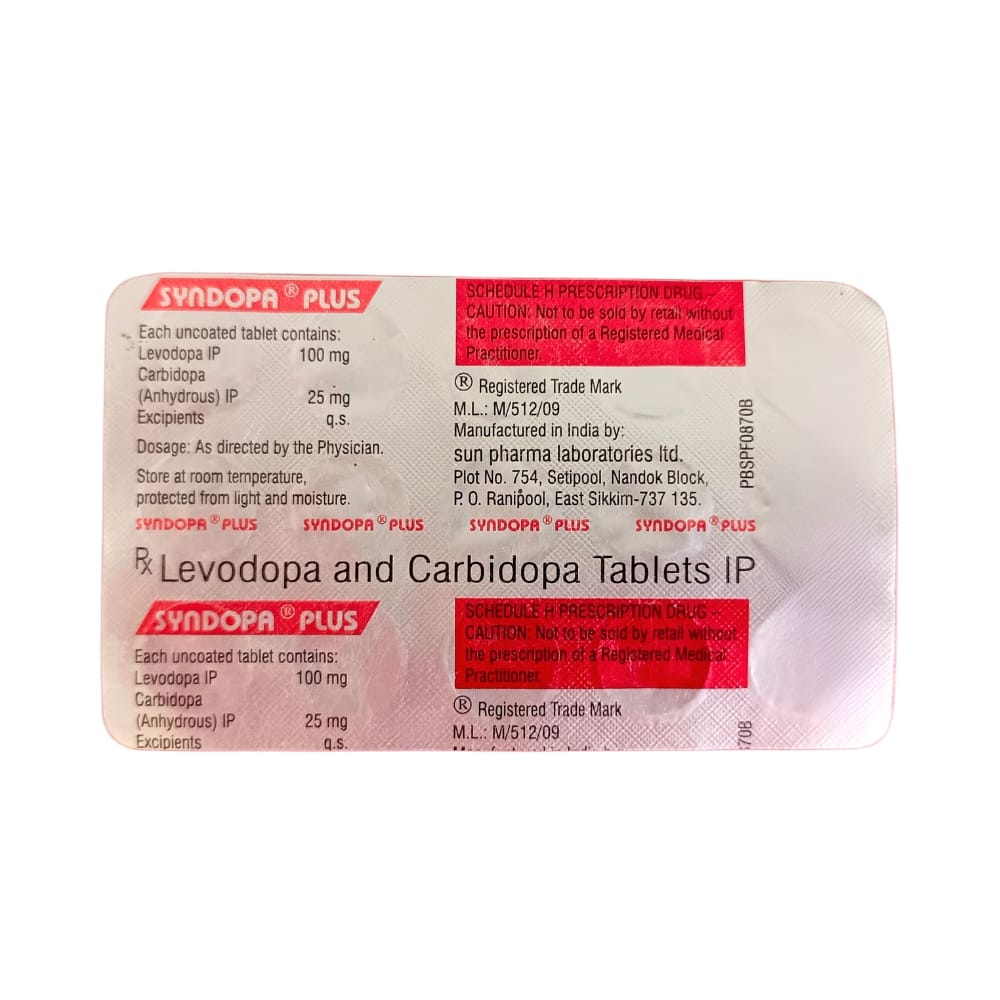 Syndopa Plus Strip Of 15 Tablets