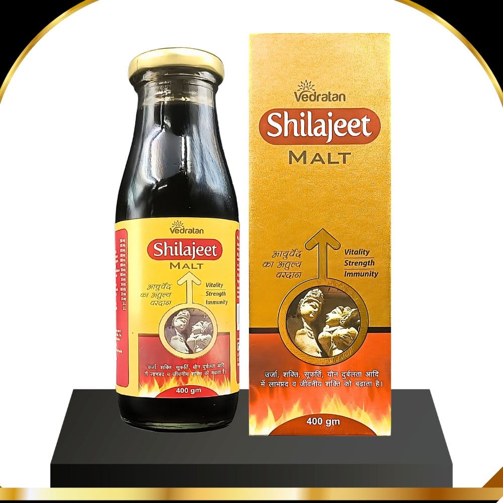 Vedratan Shilajeet Malt 400gm (pack of 2)