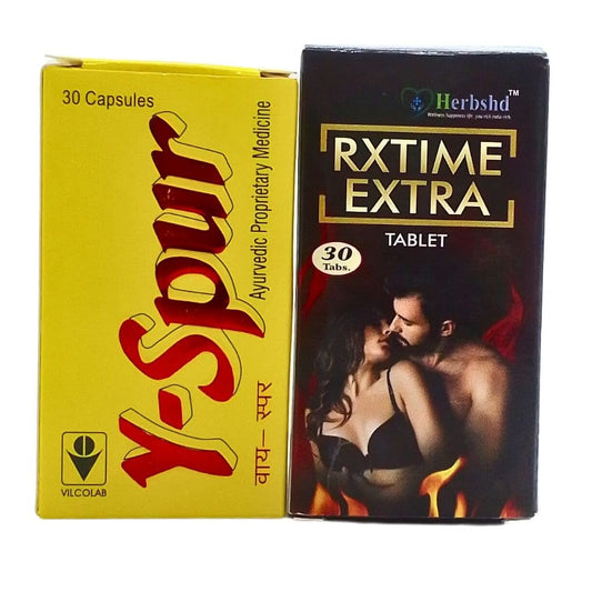 Y Spur Capsule and Rxtime Extra Tablet (combo pack)