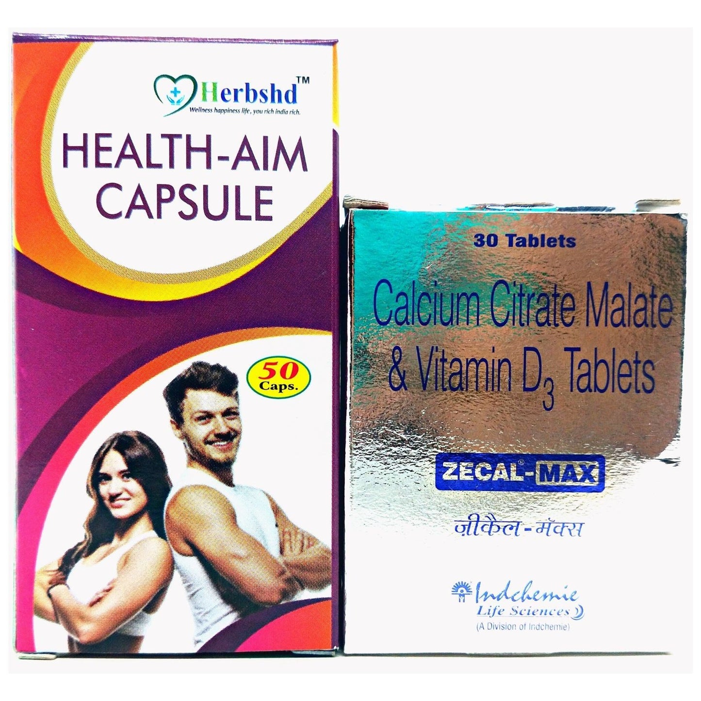 Zecal -Max tablet & Health ami capsule (combo pack)