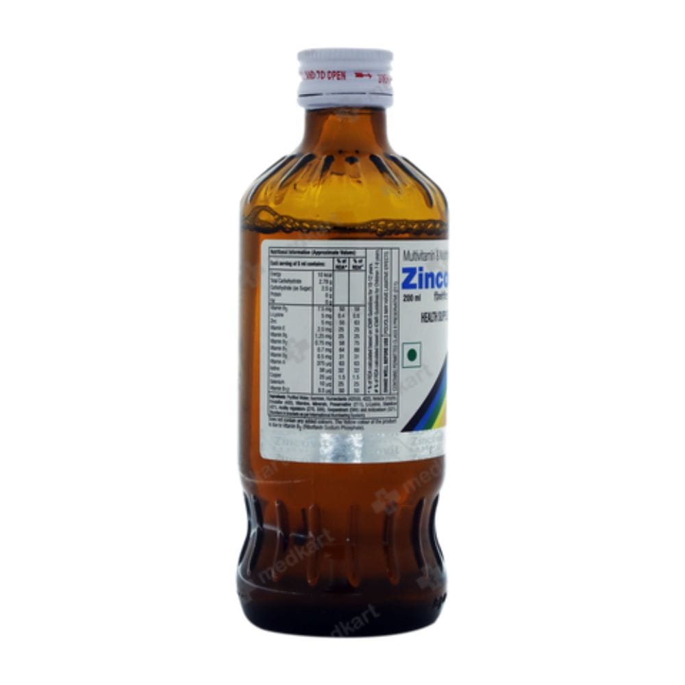 Zincovit Multivitamin & Multimineral Syrup | Helps Build Immunity