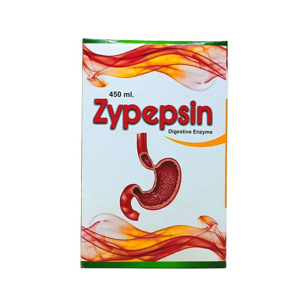 Zypepsin Syrup 450ml. ( pack of 2 )